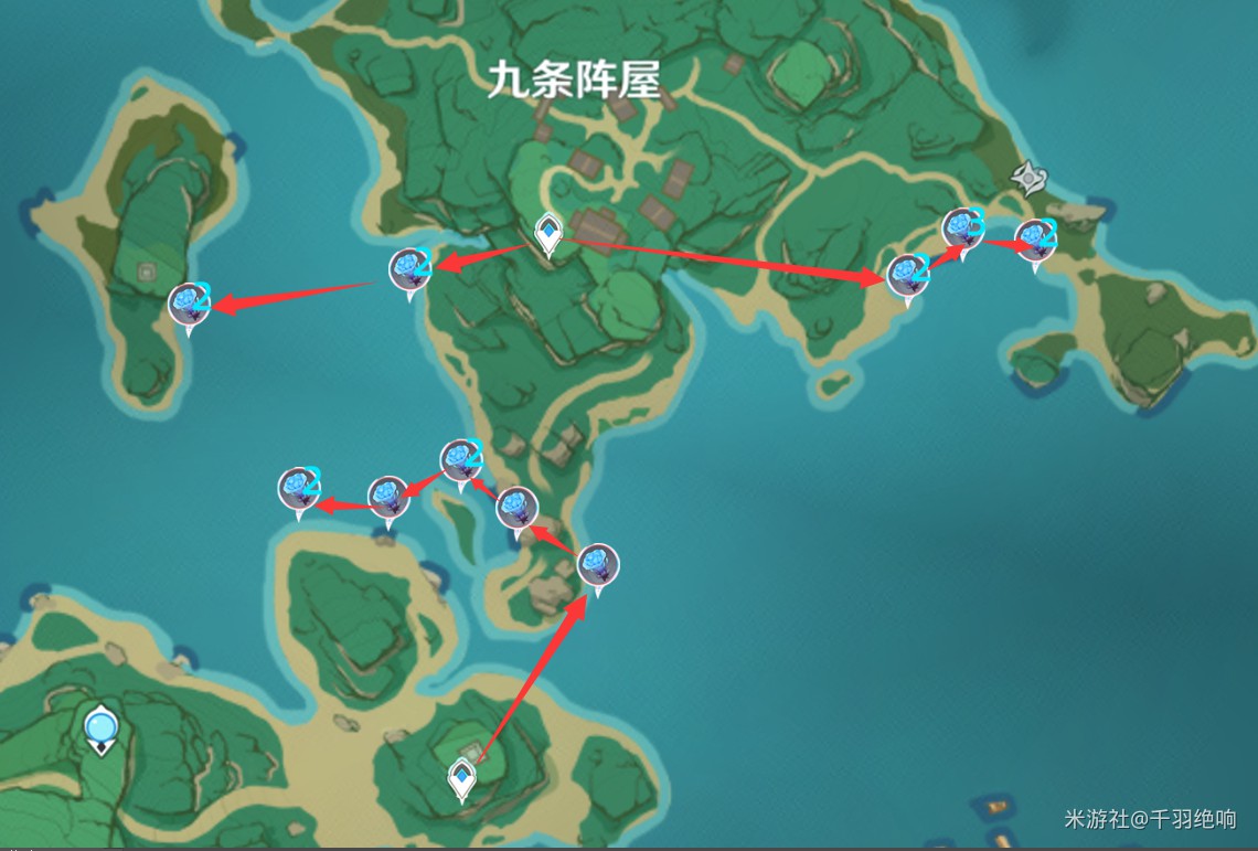 《原神》2.4版海靈芝採集路線分享 - 第6張