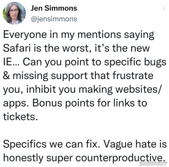 被指责像“IE一样糟糕” 苹果Safari团队征求使用反馈