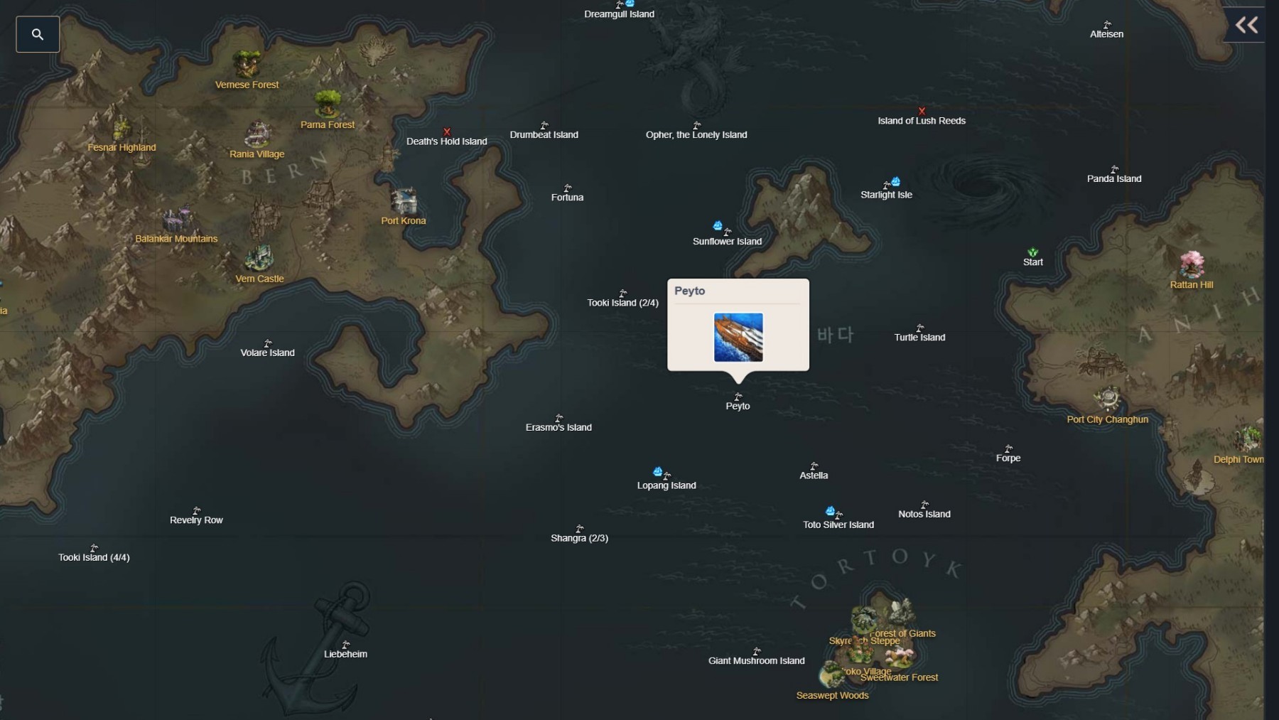 《失落的方舟》島嶼任務獎勵一覽_佩託+冰川島 Peyto + Glacier Isle - 第1張