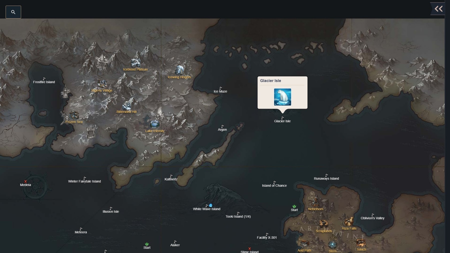 《失落的方舟》島嶼任務獎勵一覽_佩託+冰川島 Peyto + Glacier Isle - 第2張