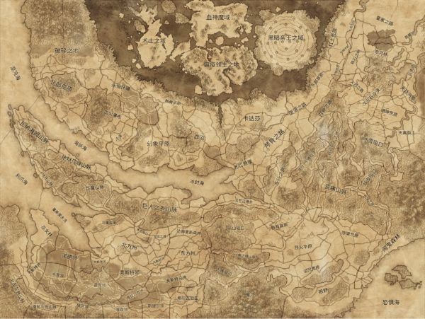 《全面战争战锤3》大世界地图展示