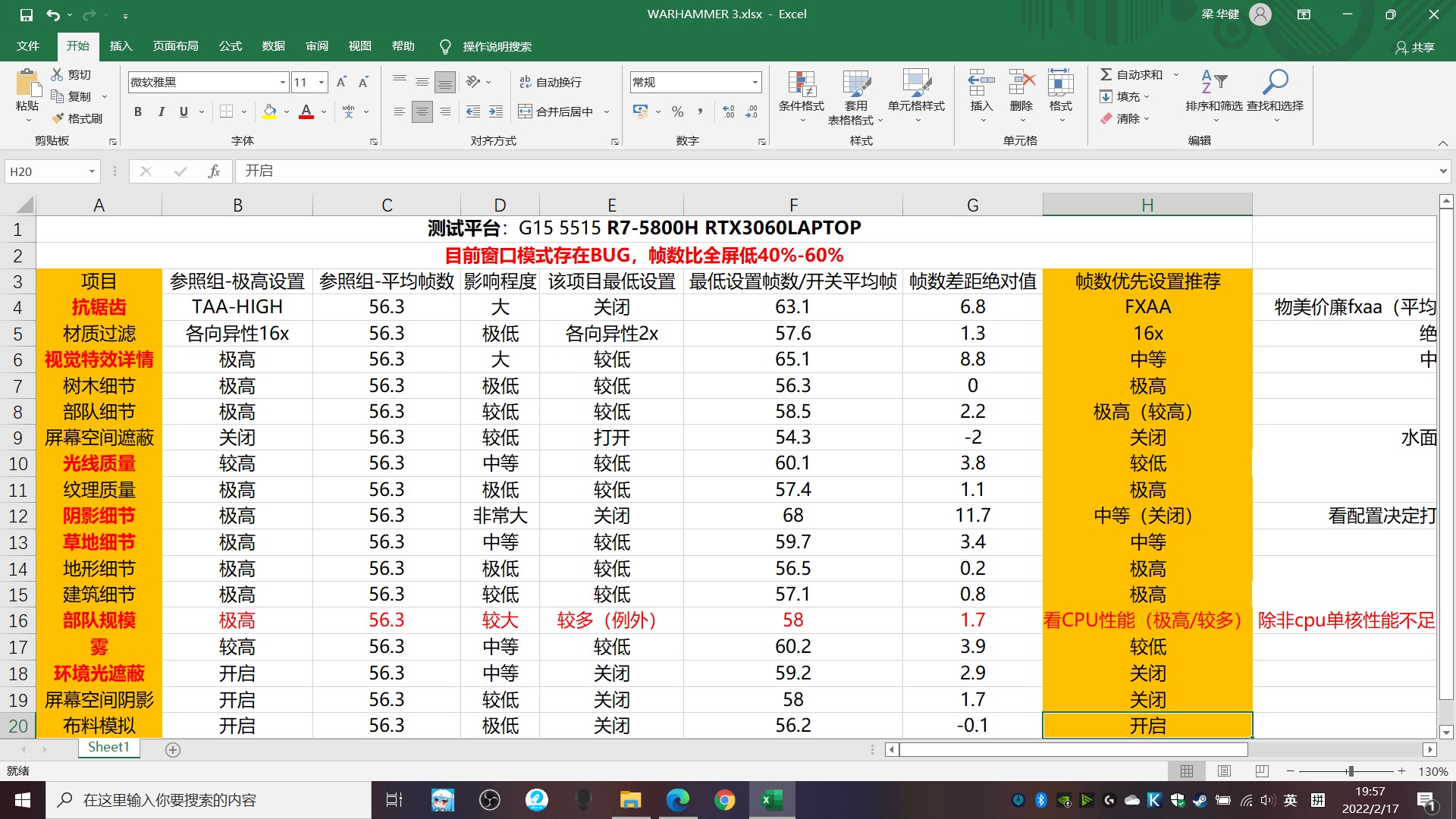 《全面战争战锤3》3060笔记本最佳画面设置 - 第1张