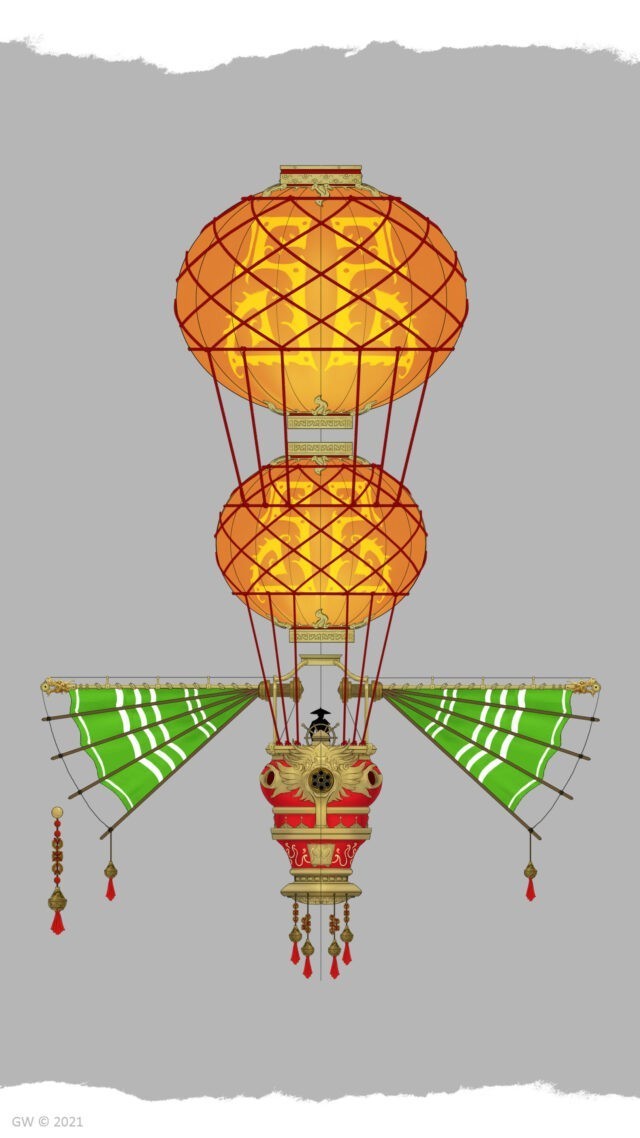 《全軍破敵戰鎚3》震旦天朝兵種數據圖鑑_飛行戰爭機器 - 第5張