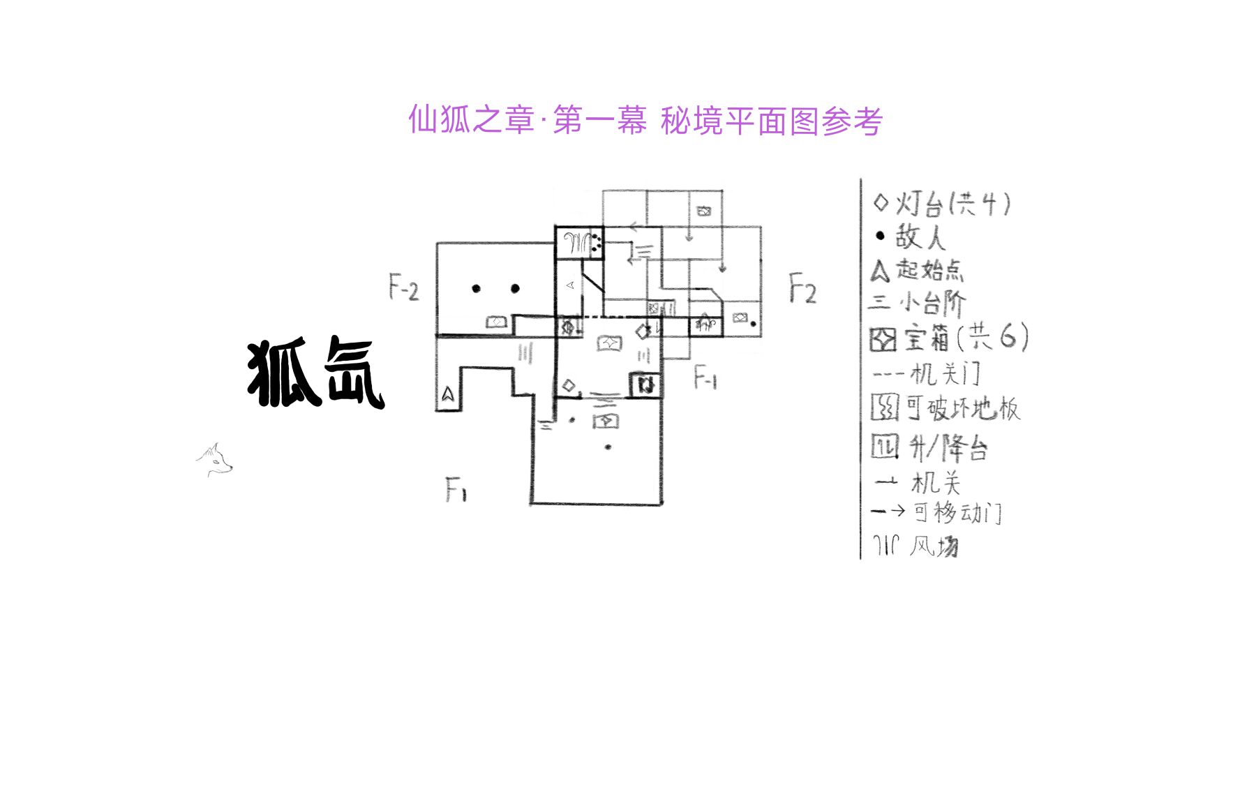 《原神》八重神子仙狐之章秘境平面圖 - 第2張