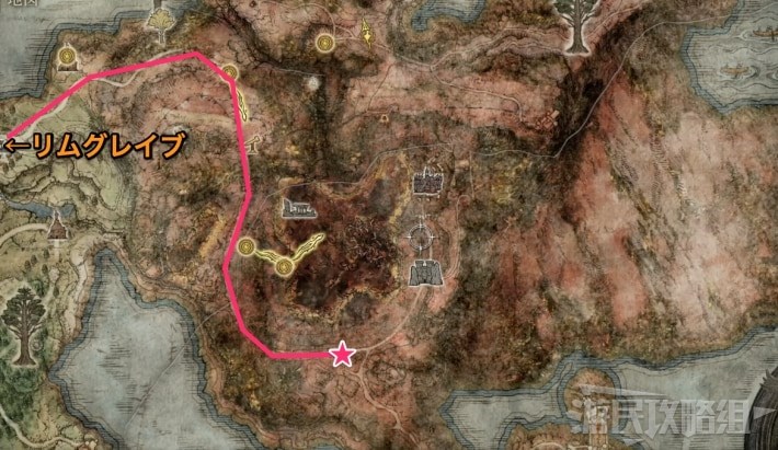 《艾爾登法環》蓋利德地圖攻略 墓地、洞窟、BOSS及道具位置彙總_蓋利德地圖特殊點位 - 第2張