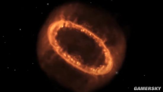 银河系外发现神秘“圆环” 可能是7000年前恒星爆炸遗迹