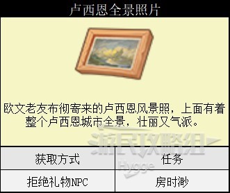 《沙石鎮時光》全傢俱圖鑑 全傢俱獲取方式和NPC喜好程度一覽_盧西恩全景照片 - 第1張