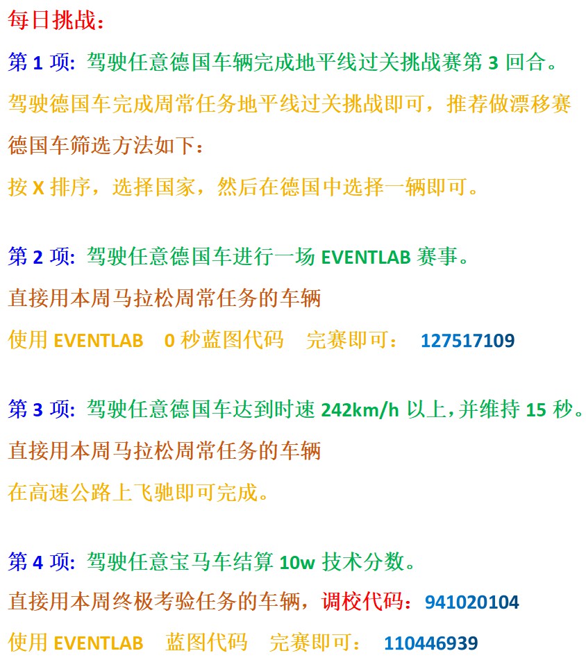 《极限竞速地平线5》S8秋季赛车辆调校与蓝图推荐 - 第19张