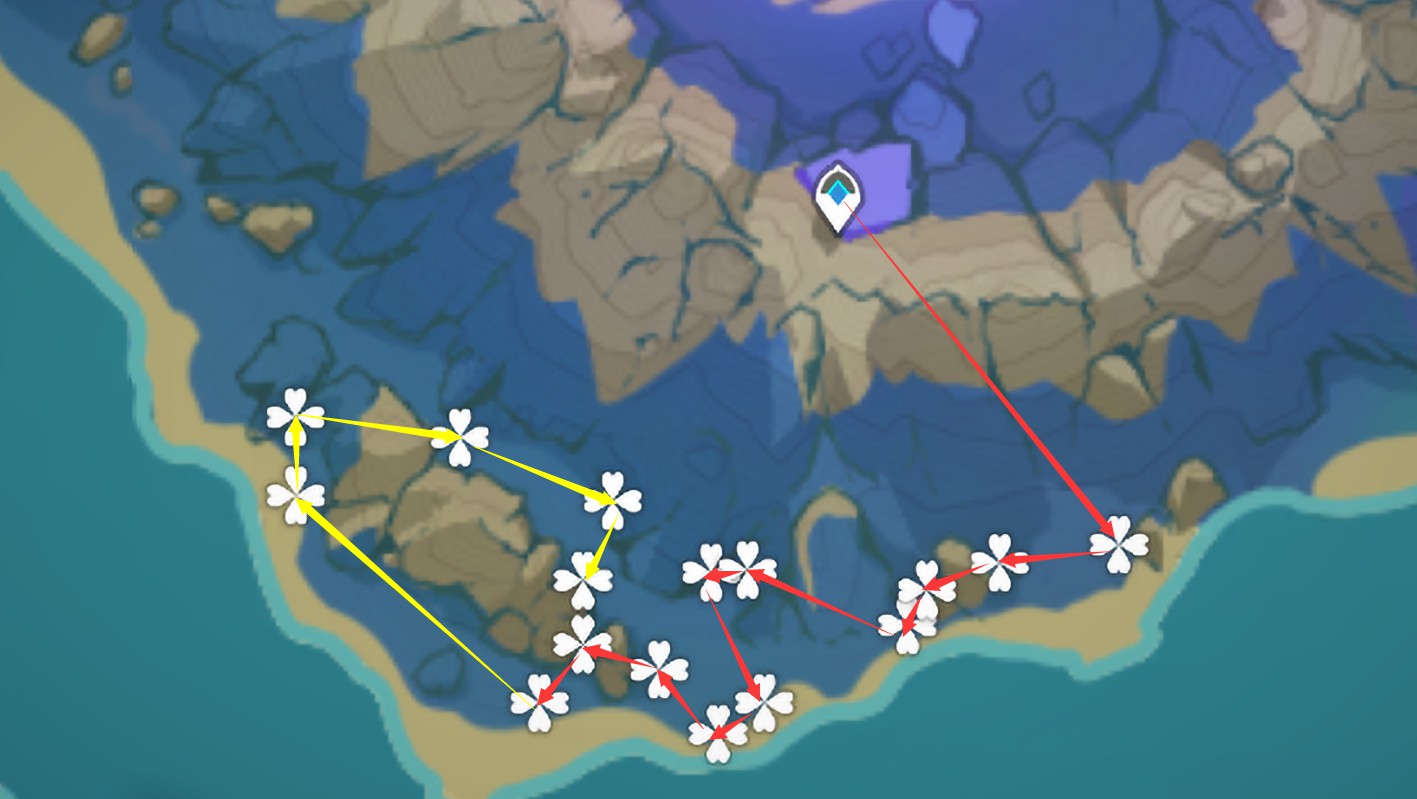 《原神》2.7版鸣草高效采集路线 - 第11张