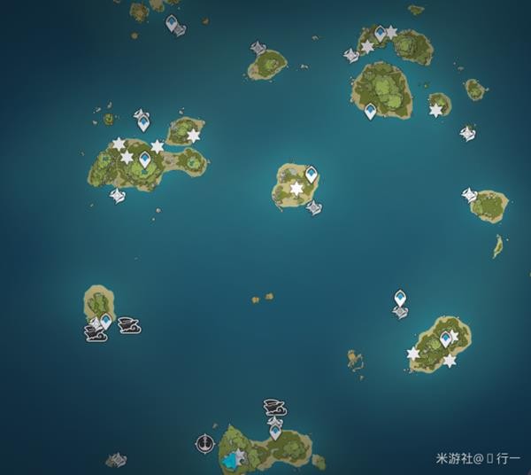 《原神》2.8版金苹果群岛第一天海螺位置分享