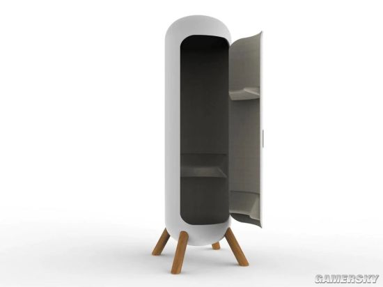 日本推出办公室立式“午睡盒” 站着睡更健康？