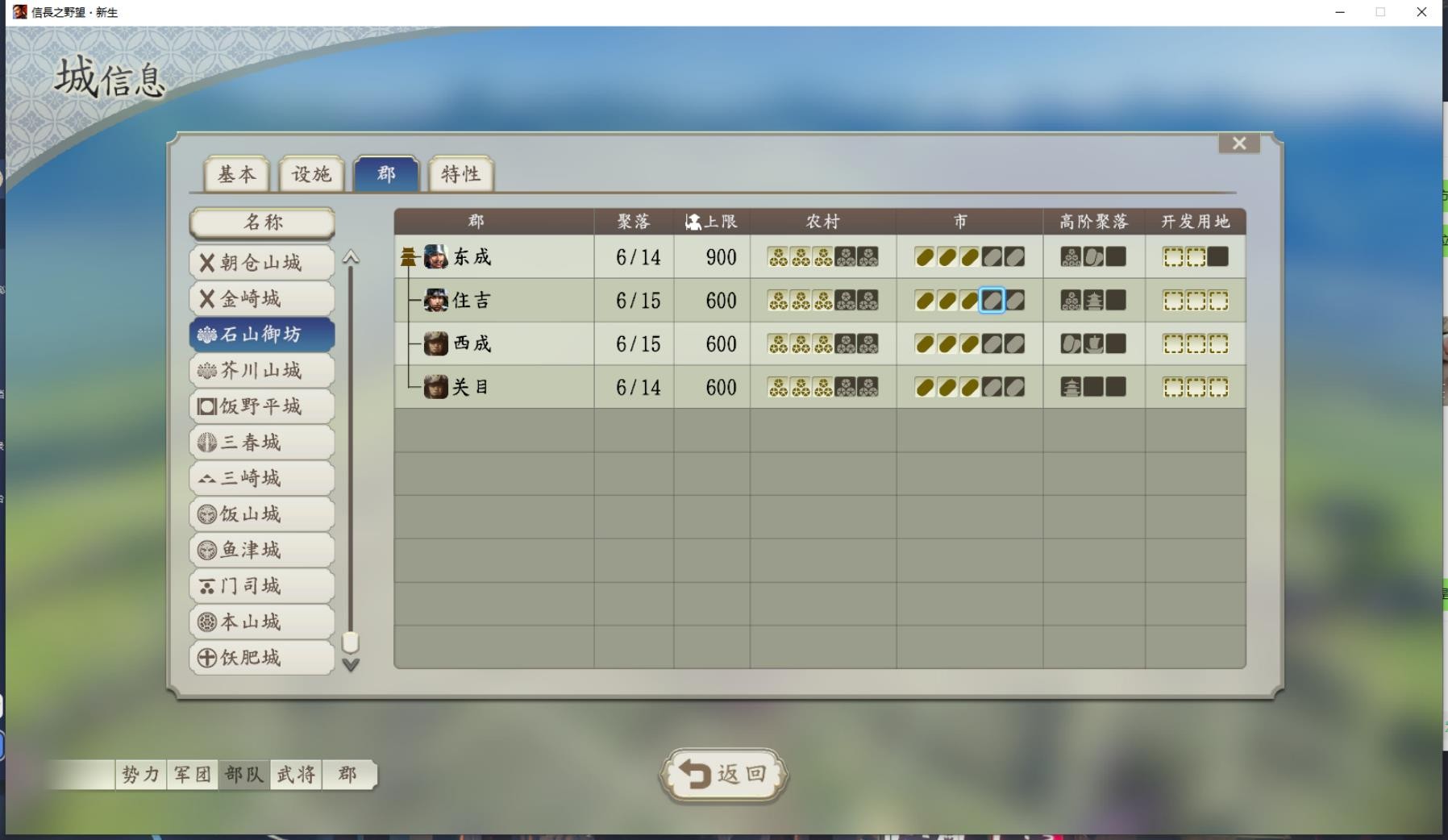 《信长之野望16新生》全城池种田潜力排行 - 第4张