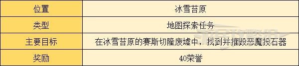 《暗黑破坏神不朽》恶魔投石器任务攻略 恶魔投石器在哪