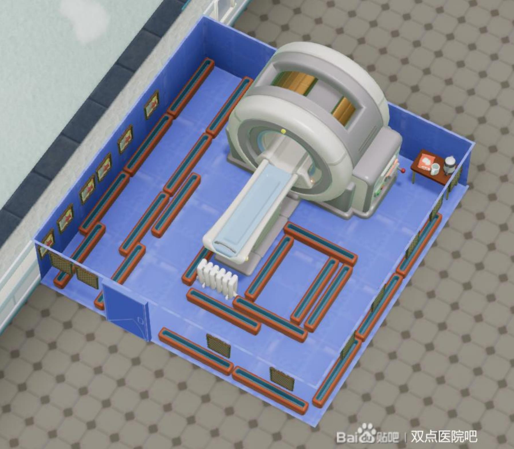 《双点医院》常用房间设备布局参考 - 第11张