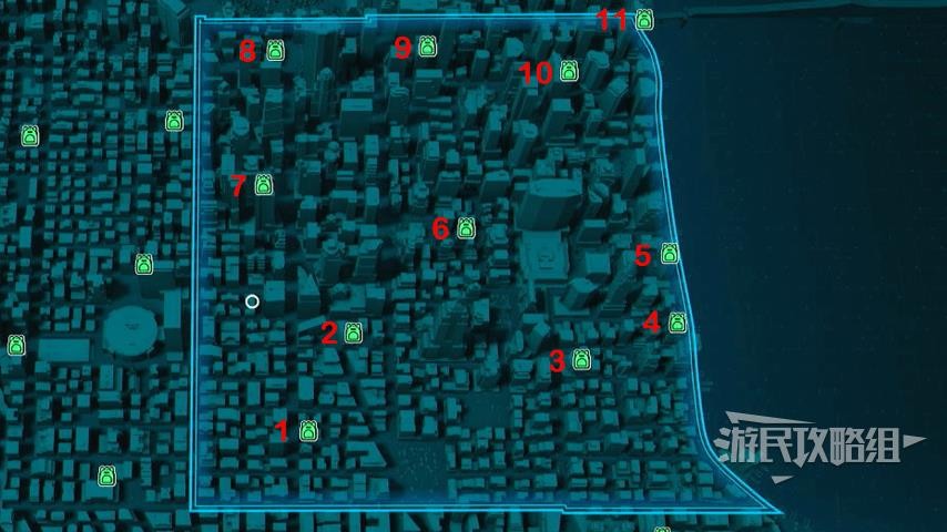 《漫威蜘蛛俠》揹包位置與收集攻略 揹包在哪_中城區（11個） - 第1張