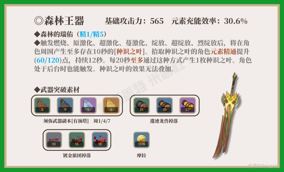 《原神》須彌鍛造武器介紹及使用角色推薦 須彌鍛造武器有哪些 - 第2張