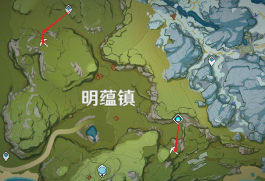 《原神》鍾離突破材料石珀採集路線規劃 - 第4張