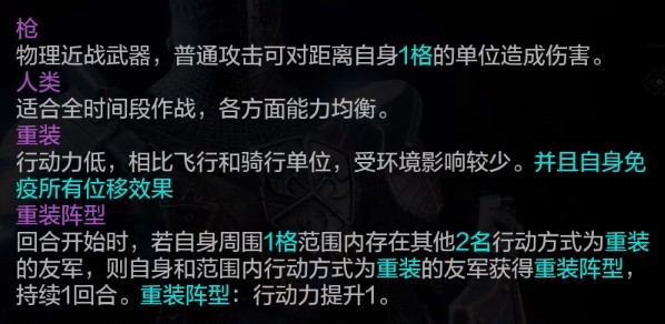 《環形戰爭》全傭兵介紹 大師槍衛士屬性一覽 - 第4張