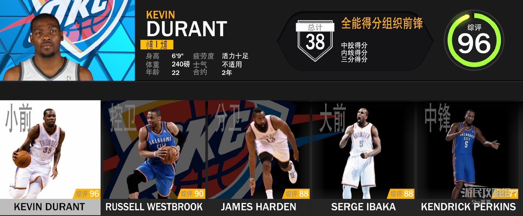 《NBA2K23》经典球队数据阵容一览_11/12赛季-13/14赛季 - 第2张