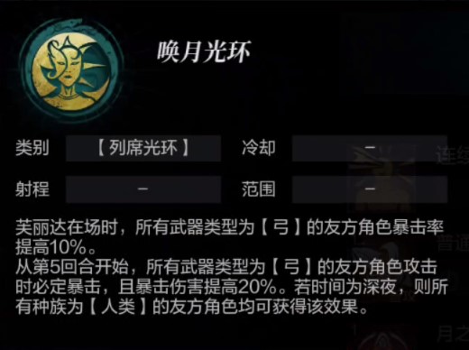 《环形战争》全佣兵介绍 唤月者芙丽达属性一览 - 第5张