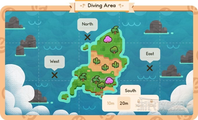 《珊瑚岛》地图要素及各区域作用介绍 珊瑚岛有什么设施 - 第2张