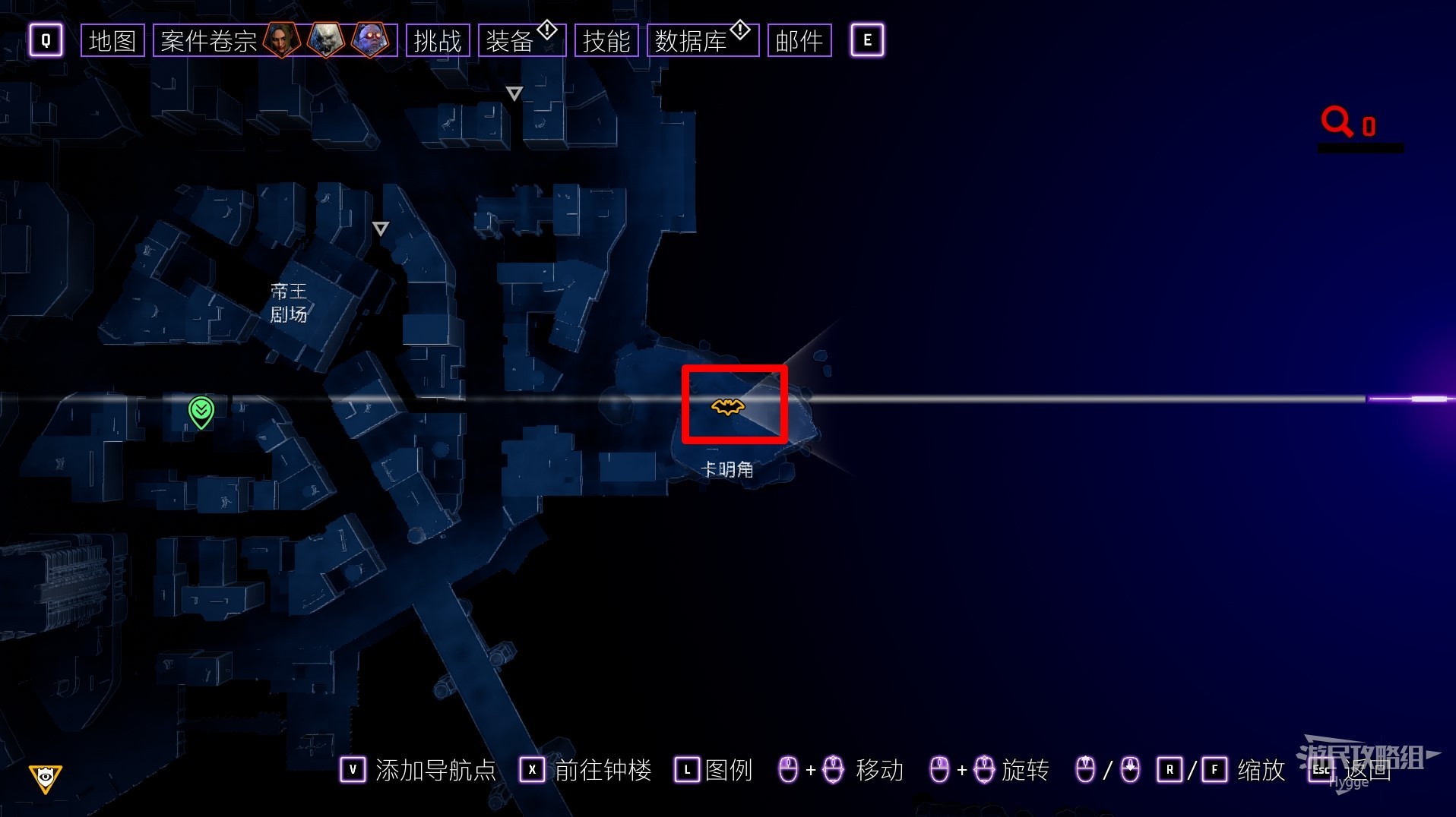 《哥譚騎士》全收集圖文攻略 全蝙蝠鏢與地標收集攻略_地標-保弗裡 - 第1張
