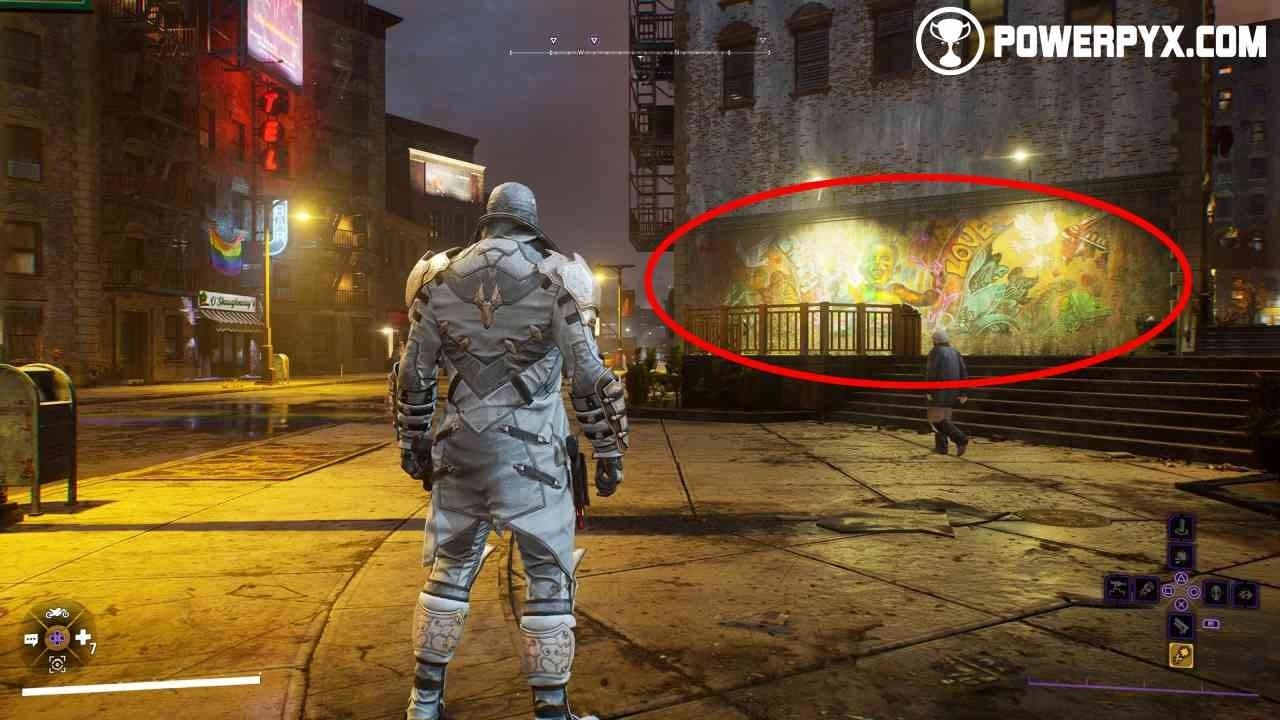《哥谭骑士》全街头艺术壁画位置 蒂姆壁画在哪 - 第24张