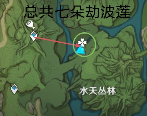 《原神》劫波莲快速采集路线分享 原神劫波莲怎么采 - 第20张