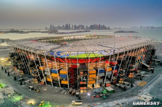 卡塔尔974网红球场 世界杯史上第一个可拆卸的球场
