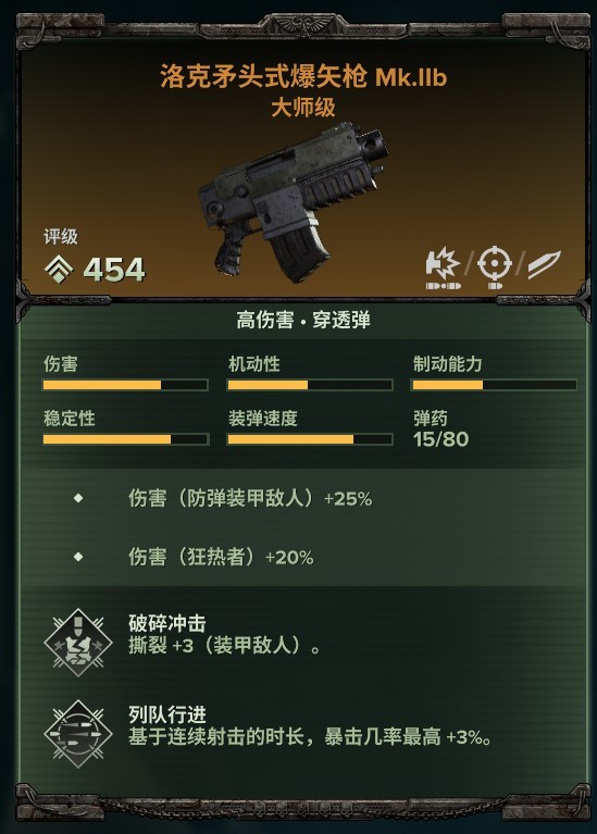 《戰錘40K暗潮》老兵動力劍+爆彈槍Build推薦 - 第5張