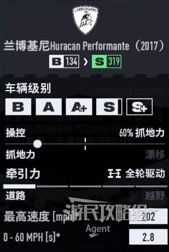 《极品飞车22不羁》车辆图鉴大全_兰博基尼 Huracán Performante 2017 - 第2张