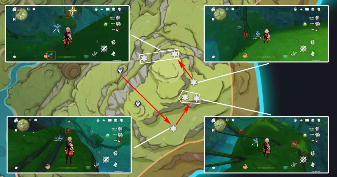 《原神》3.3版突破素材树王圣体菇收集路线 - 第13张