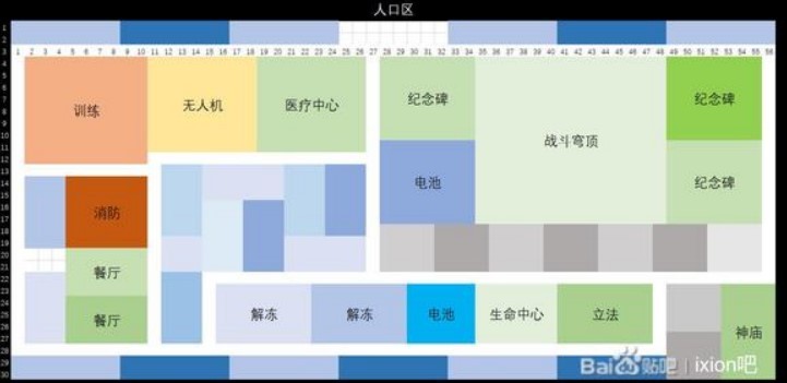 《伊克西翁IXION》各區域佈局參考 - 第2張