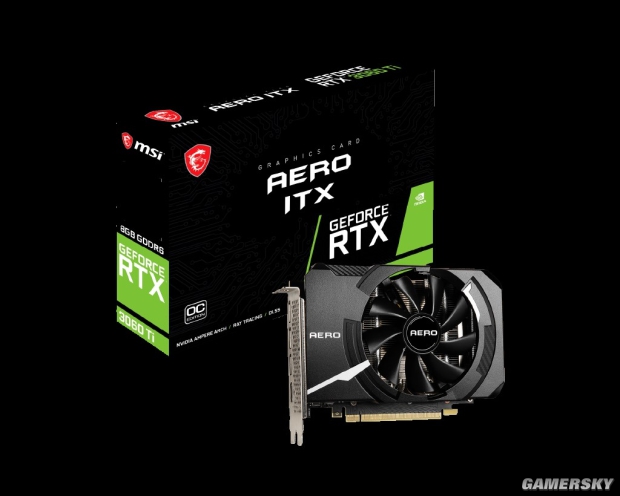 MSI GeForce RTX 3060 Ti AERO ITX 8G OC-