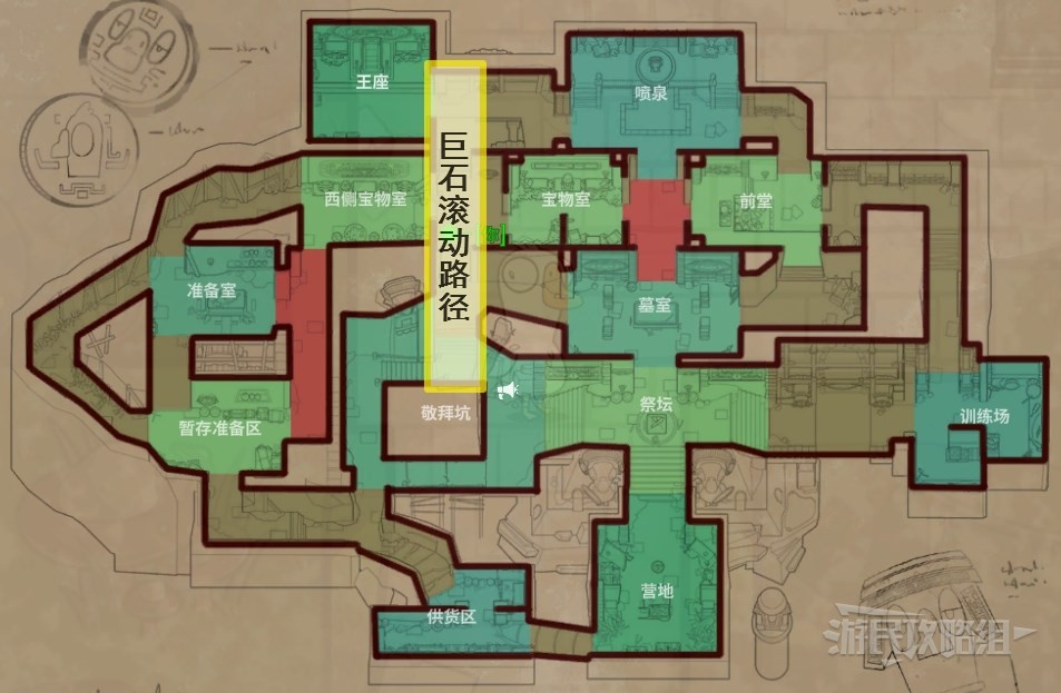 《鵝鴨殺》叢林神殿地圖機制及重要位置詳解 叢林神殿怎麼開燈 - 第14張