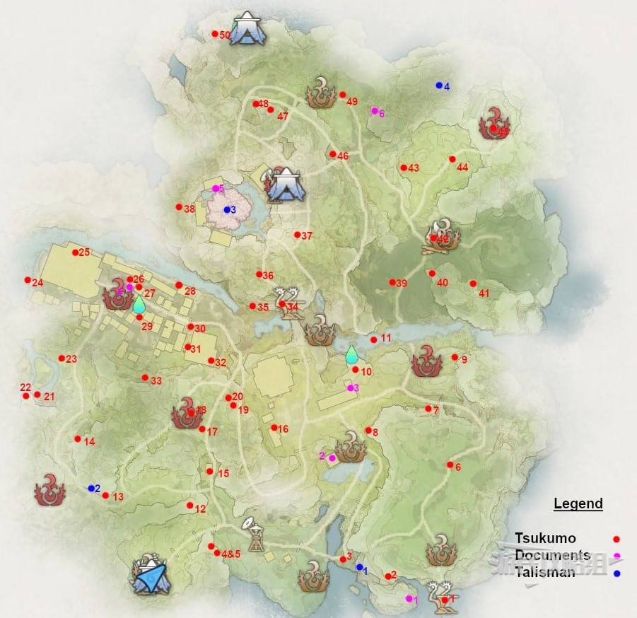 《狂野之心》春霞古道收集地图 春霞古道收集品位置 - 第1张