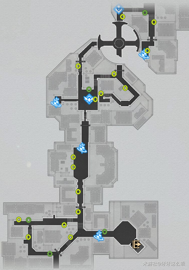 《崩坏星穹铁道》雅利洛破坏物及秘技点位置标注 - 第5张