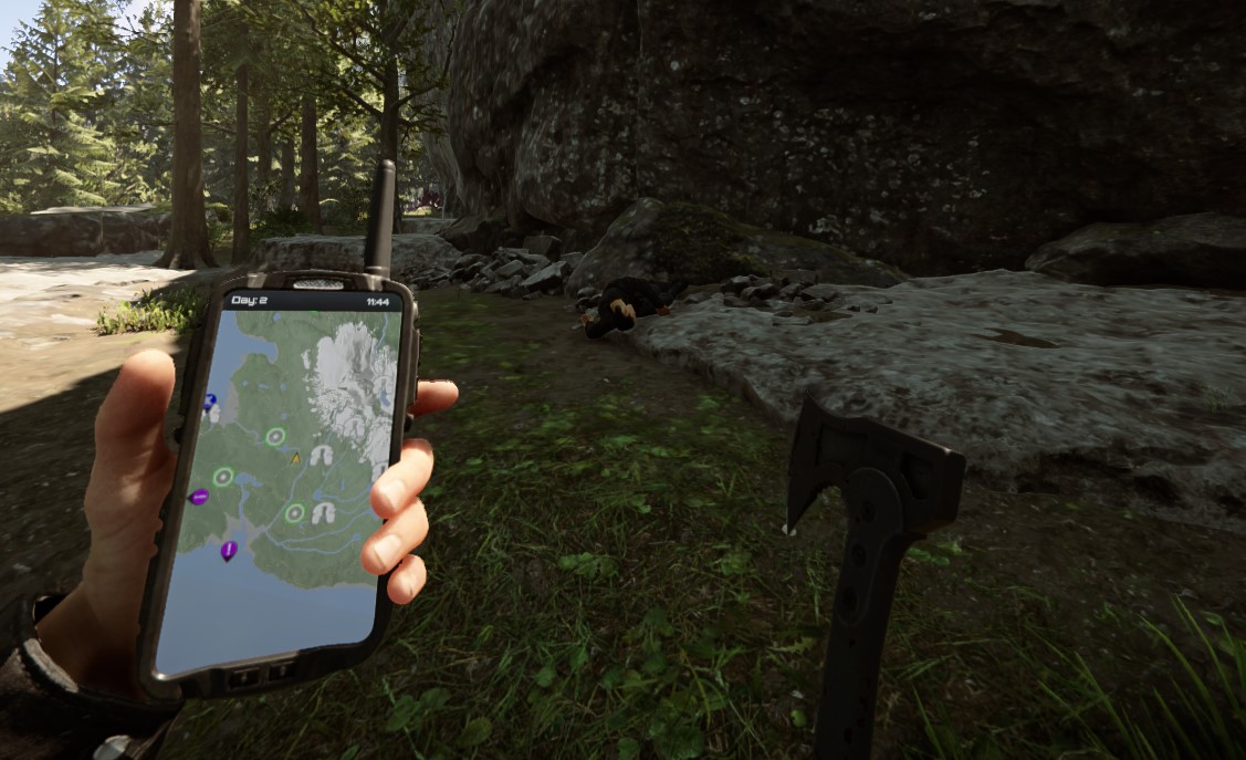 《森林之子》重要物品收集攻略 GPS追蹤器、手槍與鏟子位置一覽_手電筒 - 第1張