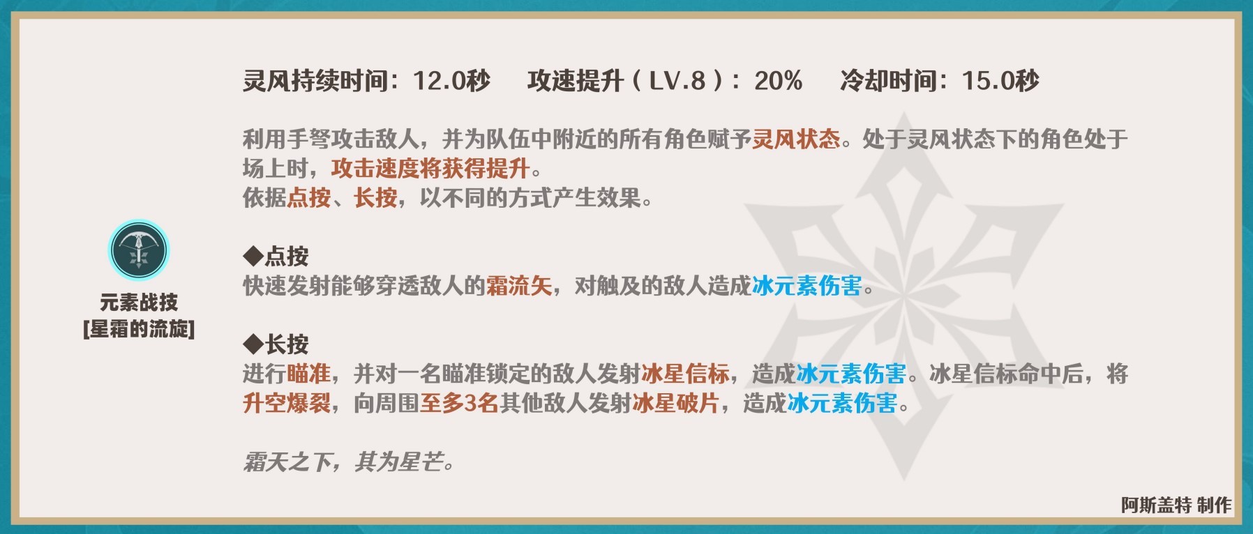 《原神》3.5新角色米卡詳細培養攻略 米卡技能介紹與出裝、配隊指南_天賦解析 - 第3張