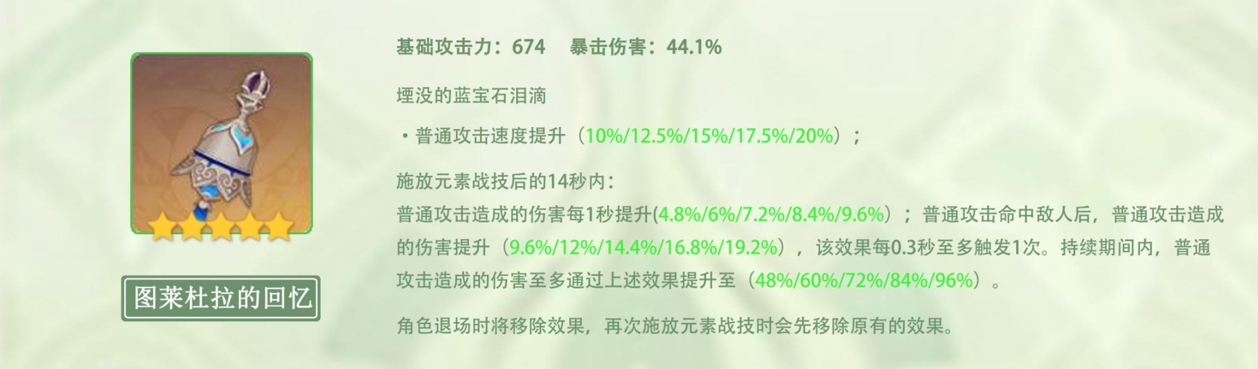 《原神》纳西妲武器及圣遗物搭配参考 - 第8张