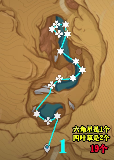 《原神》3.6版悼靈花地面採集路線推薦 - 第2張