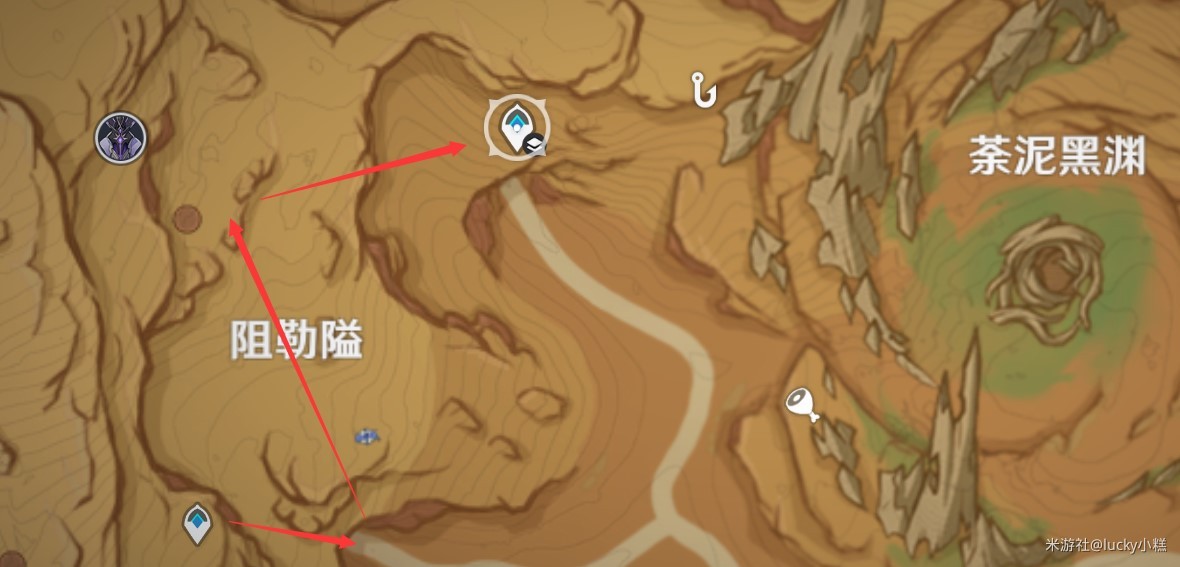 《原神》3.6苍漠囿土地下与隐藏锚点位置 - 第3张