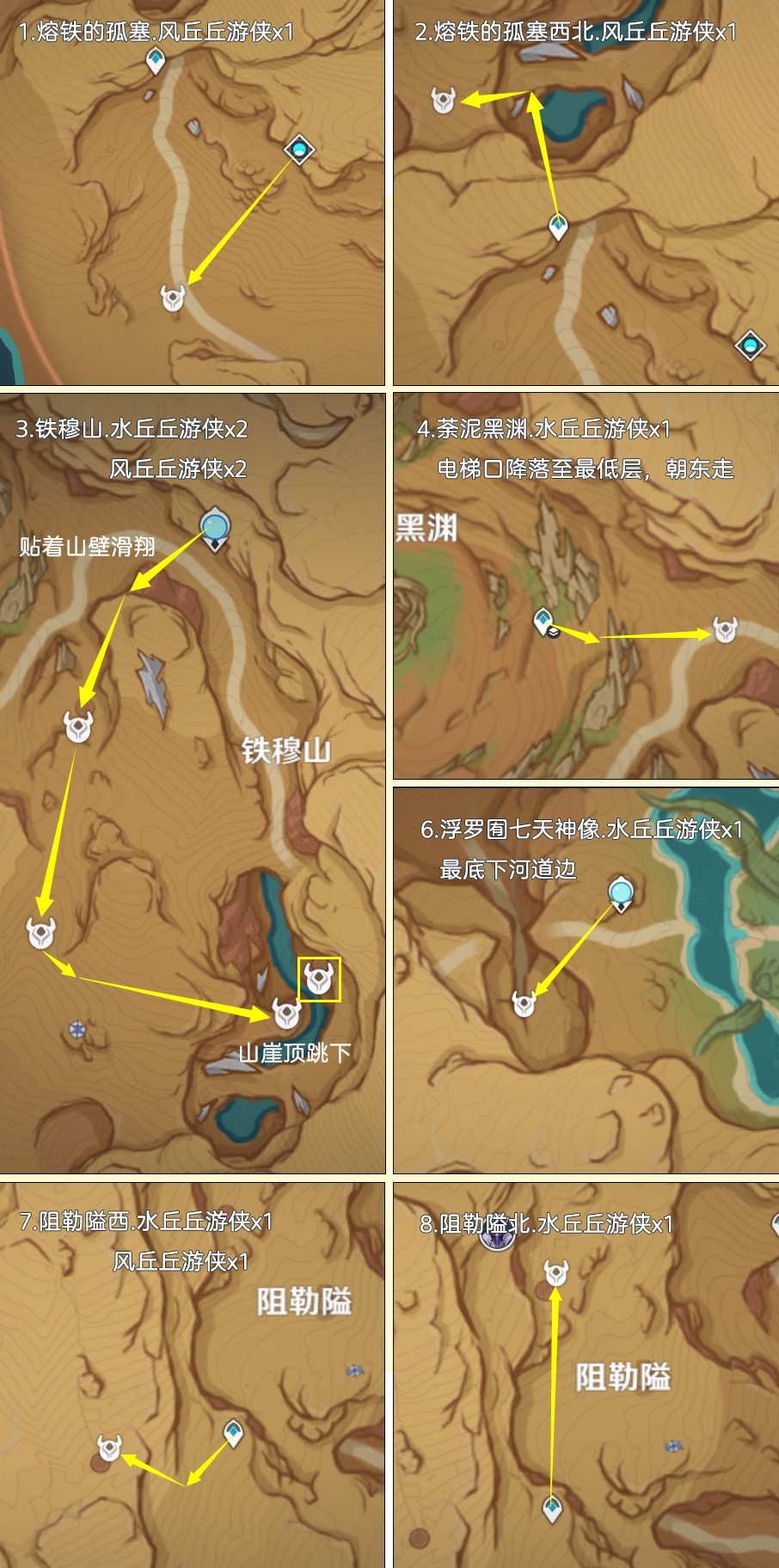 《原神》3.6丘丘游侠速刷路线推荐 - 第1张