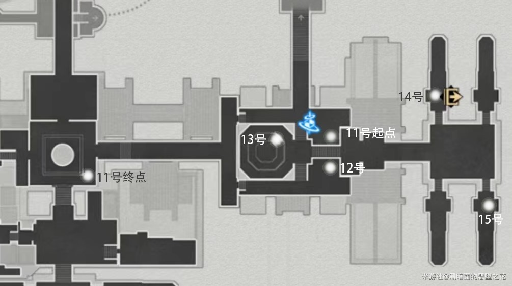 《崩壞星穹鐵道》太卜司全寶箱收集與解謎攻略_區域二（共5個寶箱） - 第1張