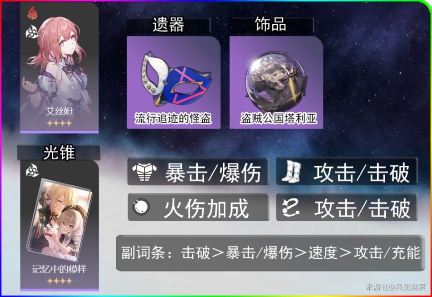《崩坏星穹铁道》艾丝妲技能分析及配装推荐 - 第15张