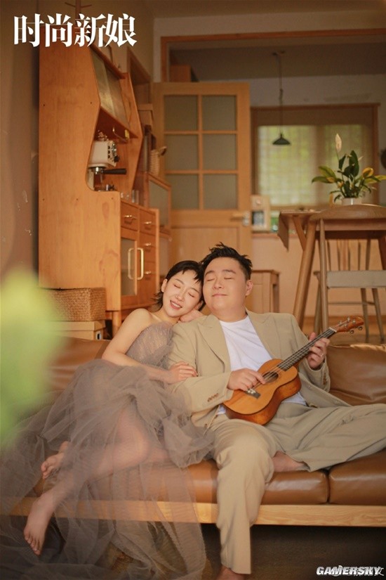Hao Shao Wensun and his wife's wedding photo: the wedding will be held on May 15