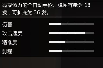 《GTAOL》武器、装备图鉴 必备武器一览_手枪 - 第7张