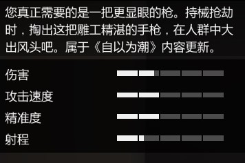 《GTAOL》武器、裝備圖鑑 必備武器一覽_手槍 - 第17張