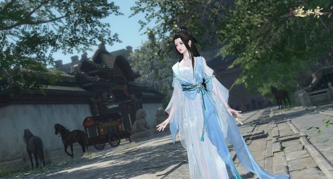 《逆水寒》潮光实机演示首曝！更有潮光流派时装揭晓，以水化形极致飘逸！ _ 游民星空 GamerSky.com - 第15张