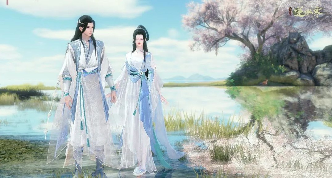 《逆水寒》潮光实机演示首曝！更有潮光流派时装揭晓，以水化形极致飘逸！ _ 游民星空 GamerSky.com - 第16张
